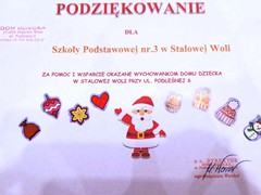 podziękowanie